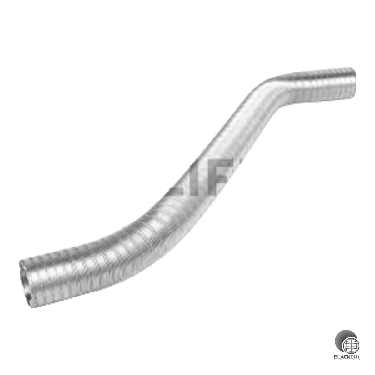 Flexibles, gewelltes Aluminiumrohr für die benutzerfreundliche Kabelführung bei Photovoltaik- und Elektroinstallationen – geeignet für Auf- und Unterputz sowie Außeneinsatz.