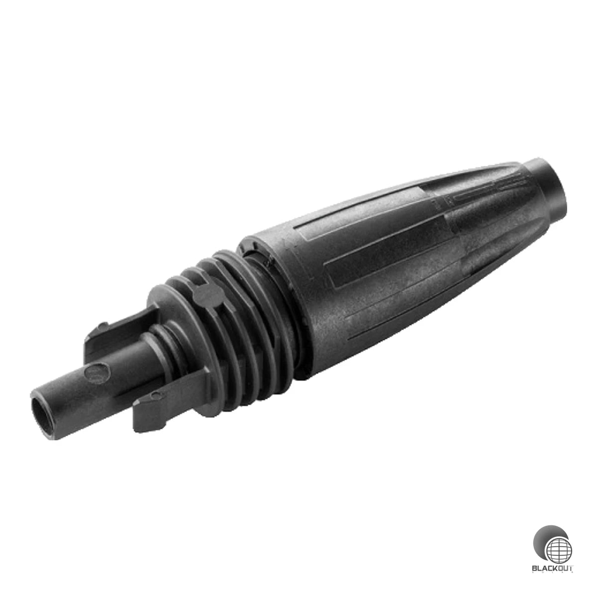 Werkzeugloser PV-Steckverbinder (Buchse) mit SNAP IN-Technologie für schnelle und sichere Verkabelung von Solaranlagen. TÜV-zertifiziert nach IEC 62852, 1500 V DC, 30 A, IP68.