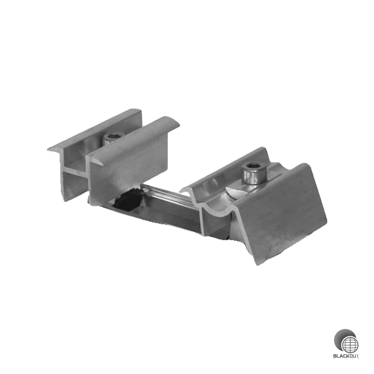 Handmuster der K2 SolidRail Light Montageschiene – ideal zum Begutachten von Material, Verarbeitung und Kompatibilität mit K2-Dachhaken und Klemmensets vor der Projektplanung.