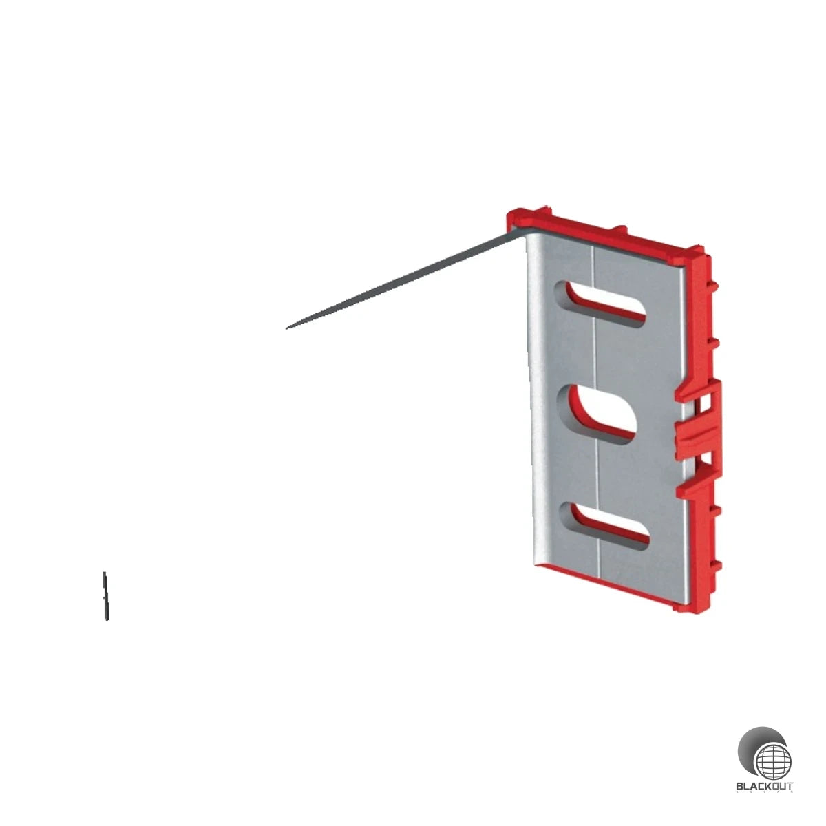 Vielseitige Wandkonsole für PV-Fassadenanlagen – kompatibel mit der K2 FacadeRail für eine sichere Unterkonstruktion an gedämmten und ungedämmten Fassaden.