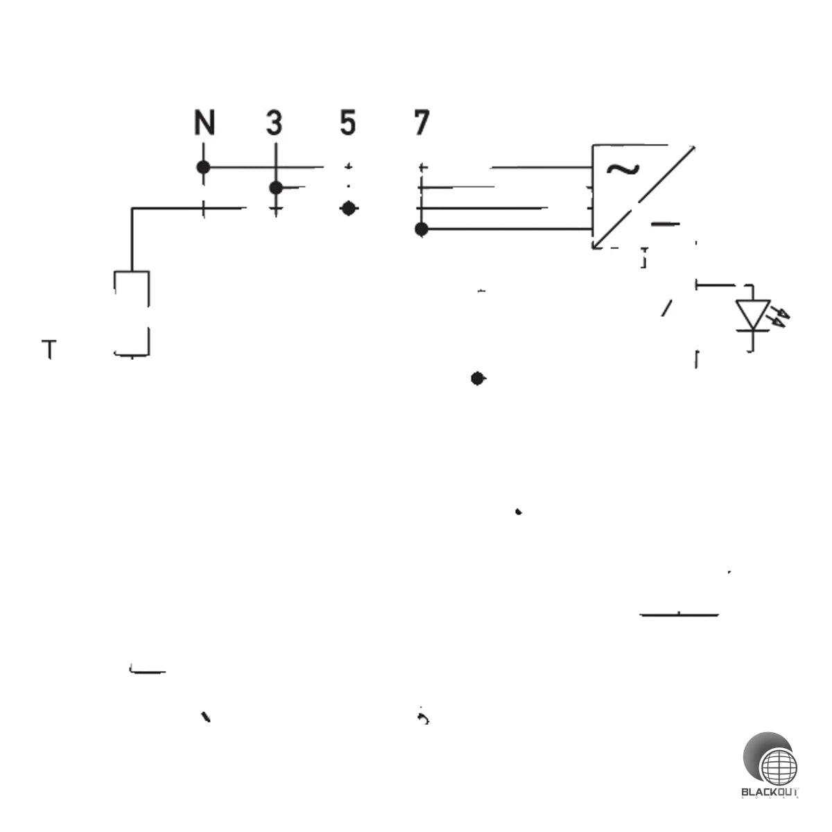 Doepke FI-Schutzschalter 4-polig 63A 100mA Typ B+ PV