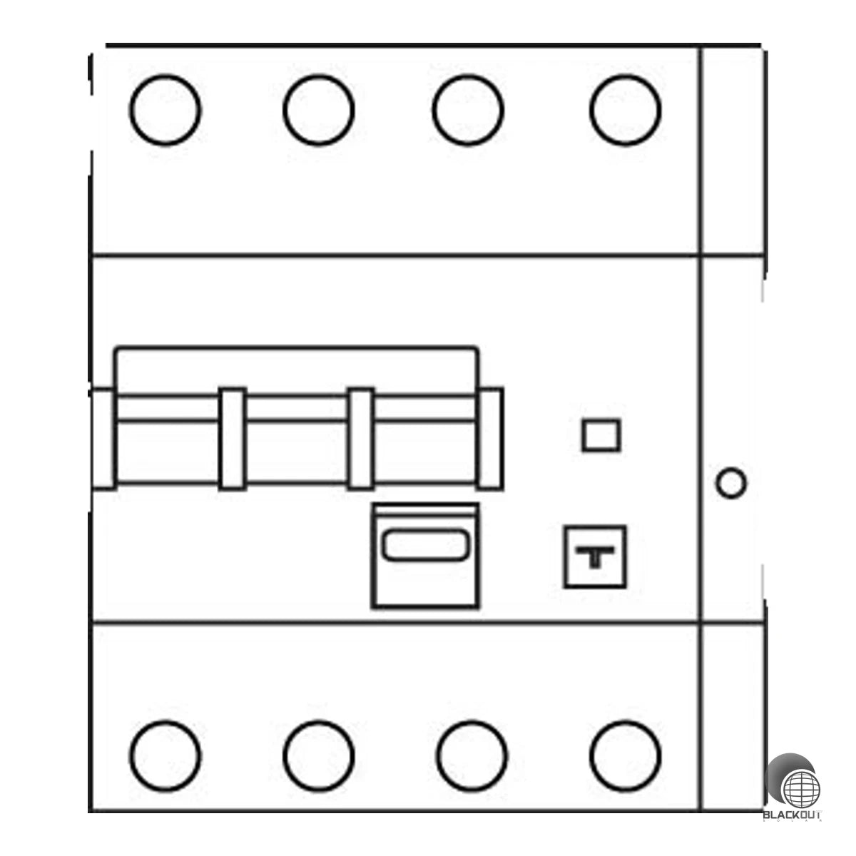 Doepke DRCBO 4 FI-/LS-Kombination 3P+N 25A 0,1A Typ B+ PV