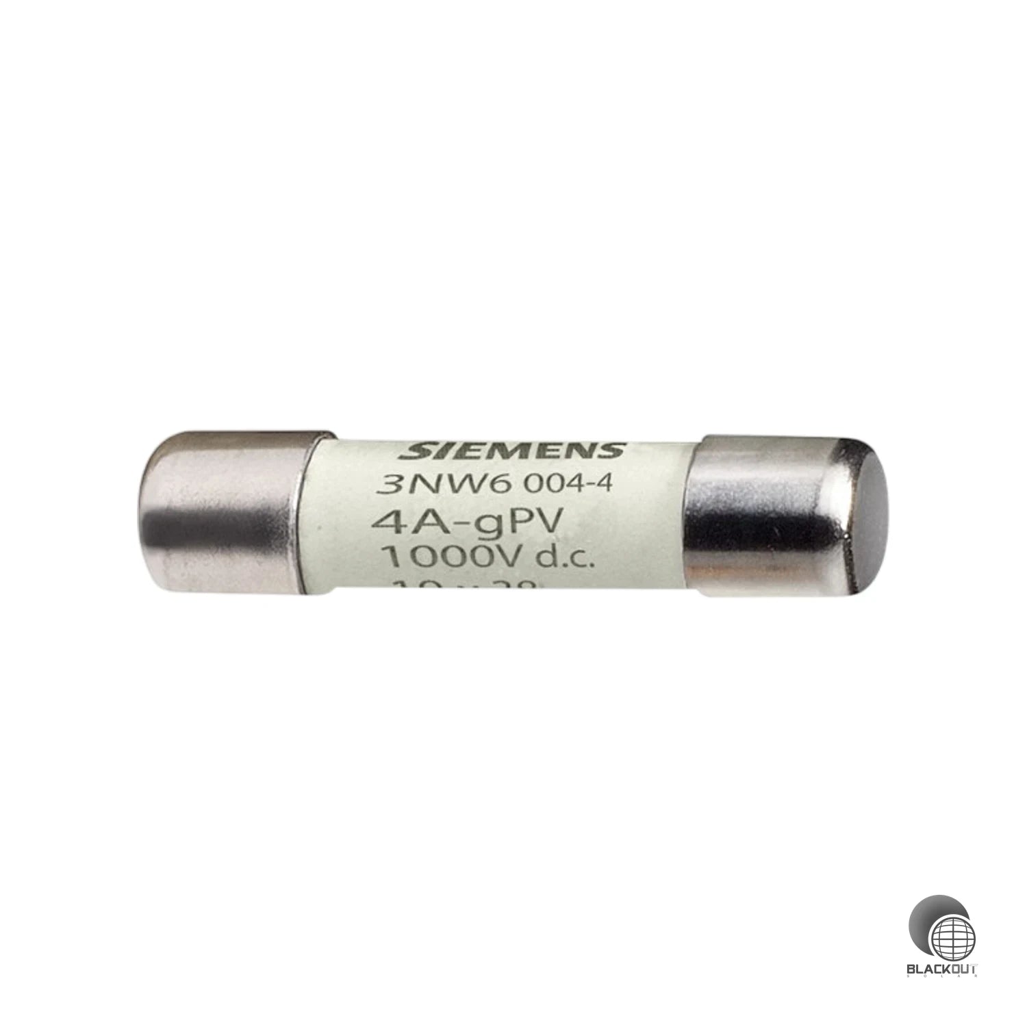 Spezieller Zylindersicherungseinsatz für den zuverlässigen Schutz von PV-Anlagen – ausgelegt für 20 A Bemessungsstrom und bis zu 1000 V DC.