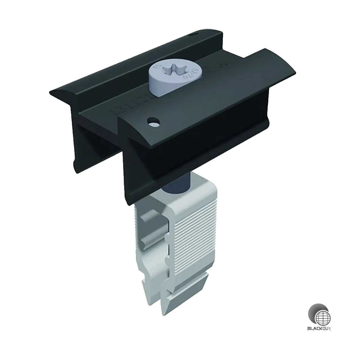 Schletter - Rapid16 Mittelklemme 30-40, Schwarz eloxiert 1