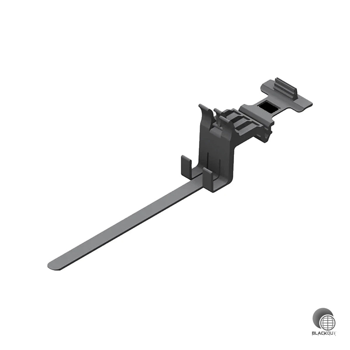 Kabelclip RAIL matt schwarz 375 x 250 x 280 SL Rack 1