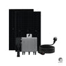 Balkonkraftwerk 910 Wp mit Deye SUN-M80G4-EU-Q0 800W & 2× Jolywood 455 W Glas-Glas Bifazial Full Black – Premium Komplettset