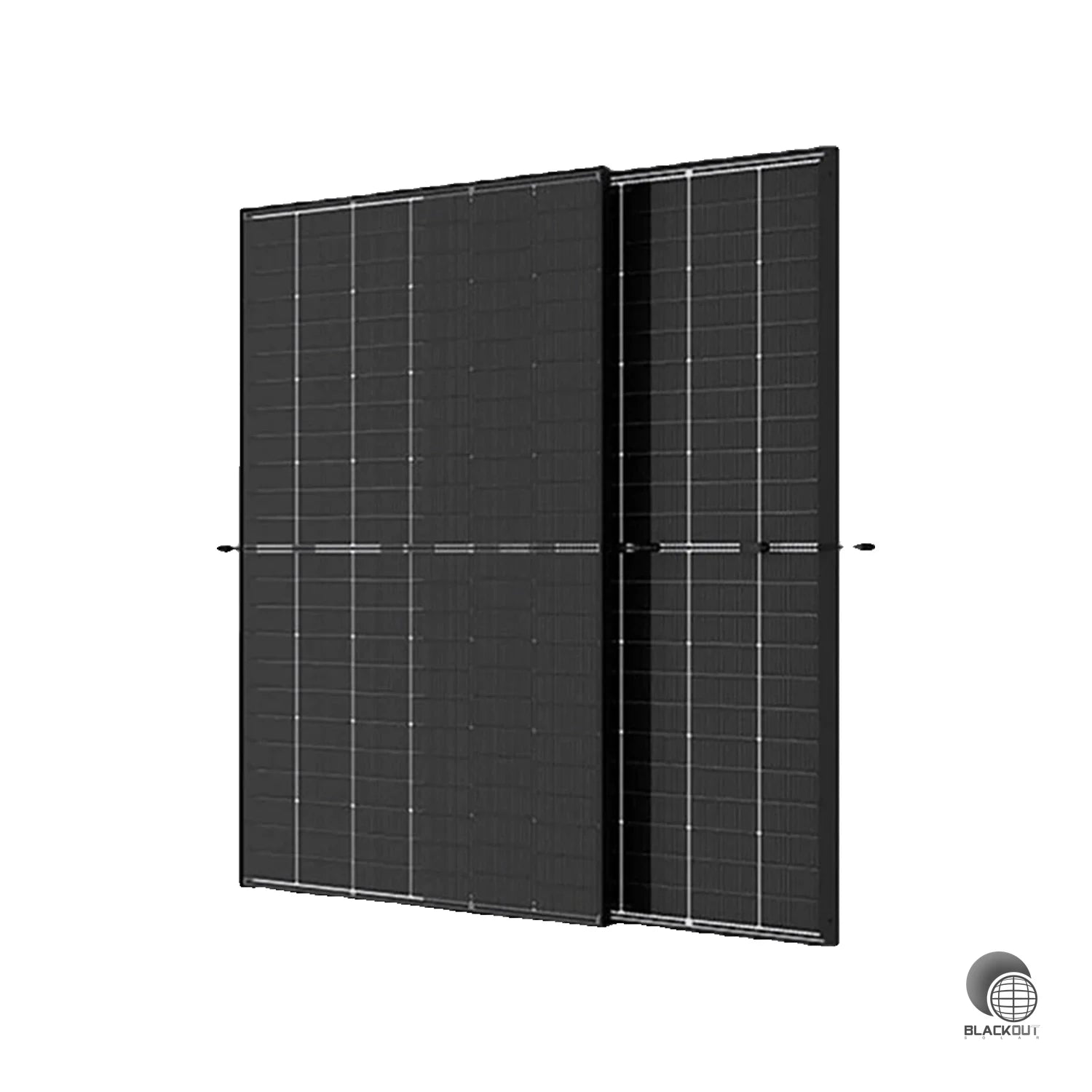 Balkonkraftwerk mit Hoymiles HMT-2250-6T + 6x Trina Solar Module mit 440W Glas Glas Bifazial (B2B) 2