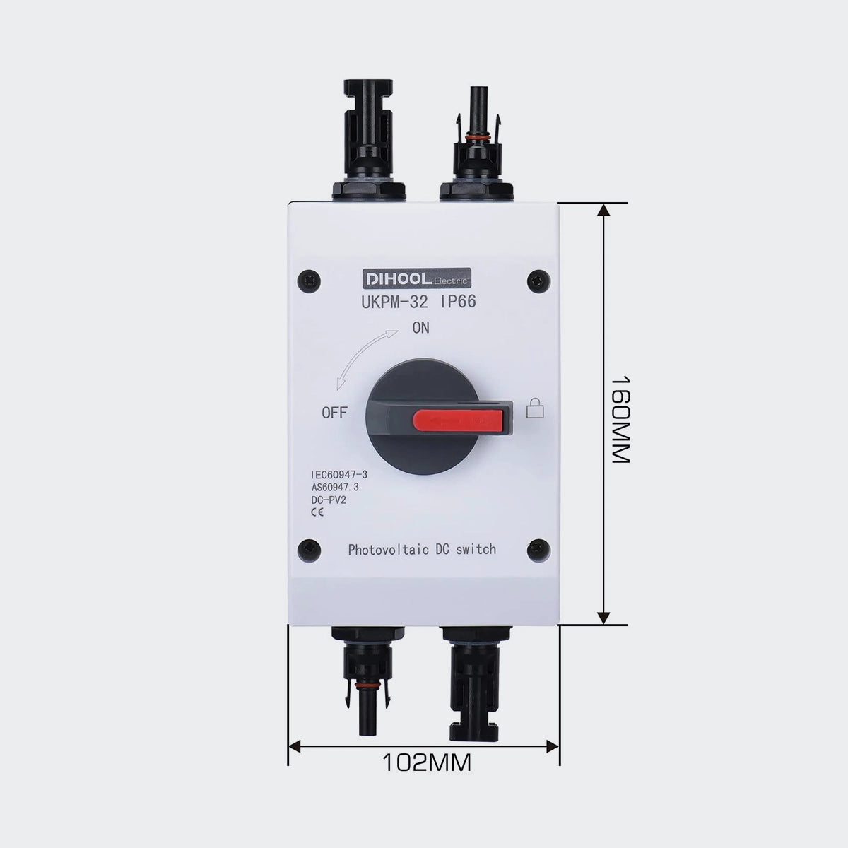DC Trennschalter Leistungsschalter 1200V (B2B)