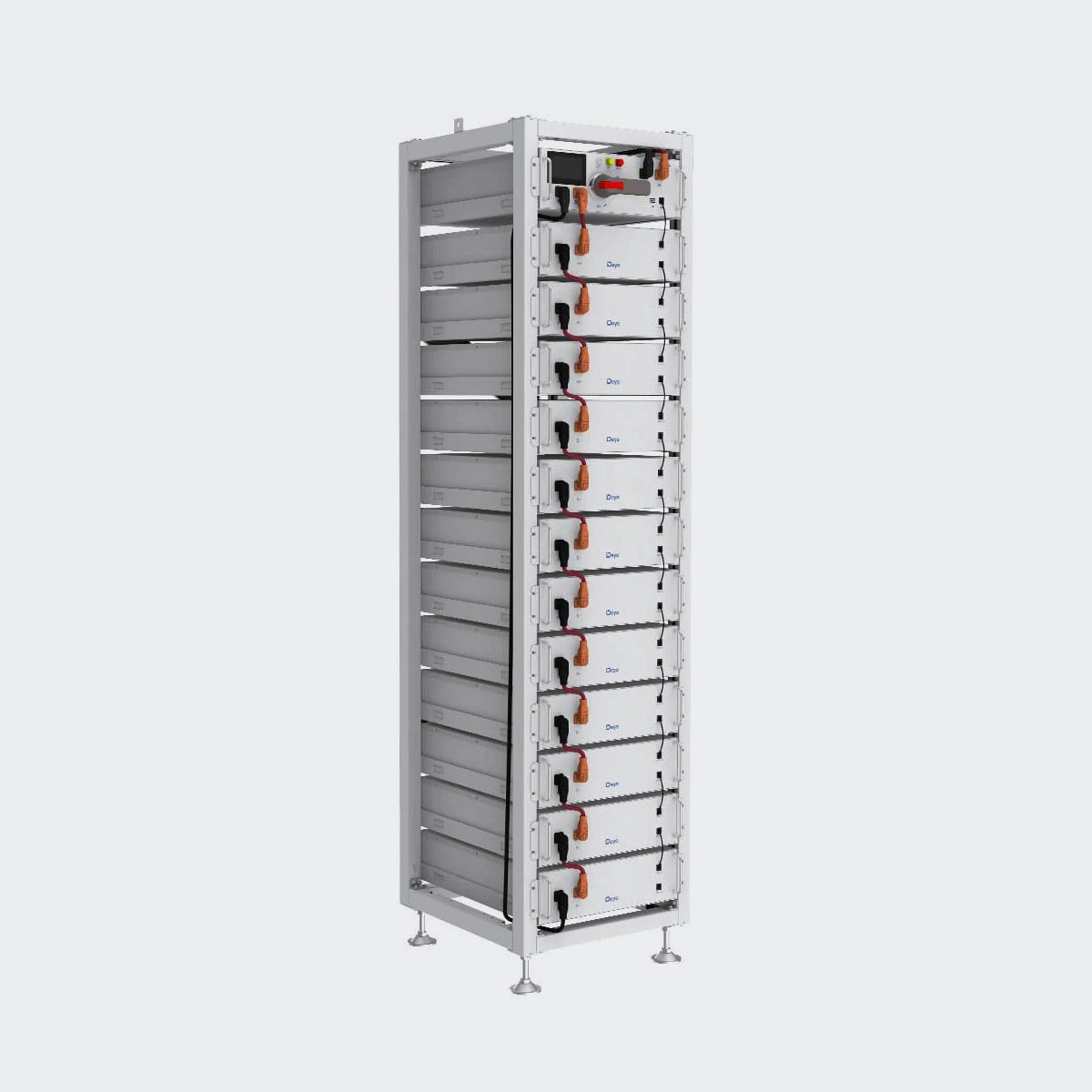 Deye 3U-H- Rack, Regal für Hochvolt 12 BOS-PRO 5.1 Batterien