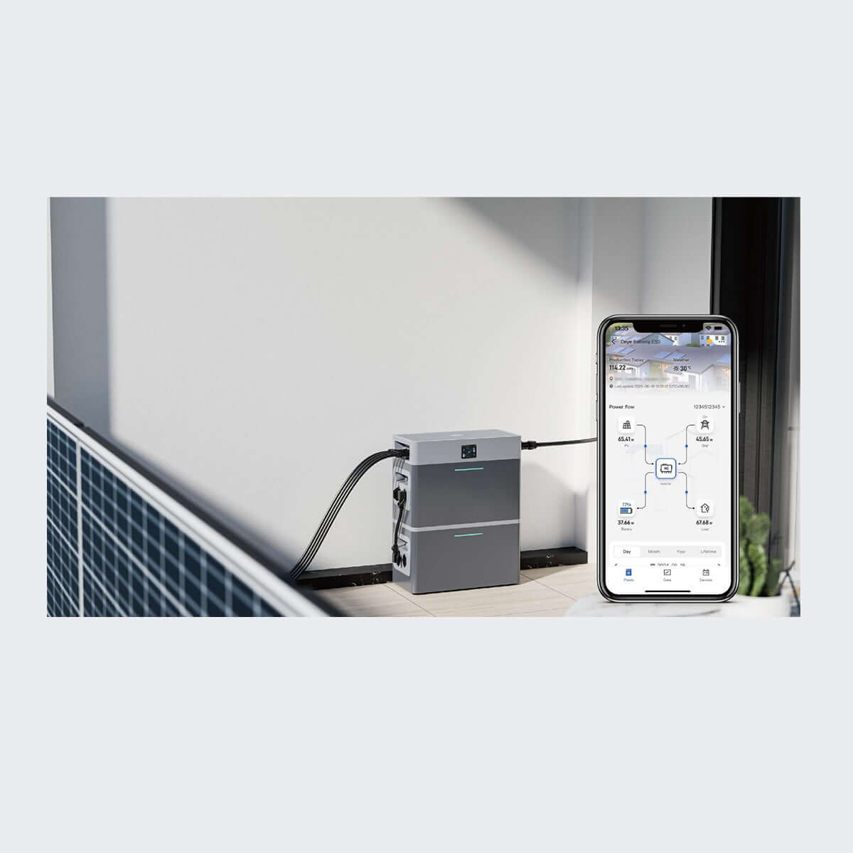 Deye BALCONY AE-FS 2.0-2H2 2kWh Balkonkraftwerkspeicher