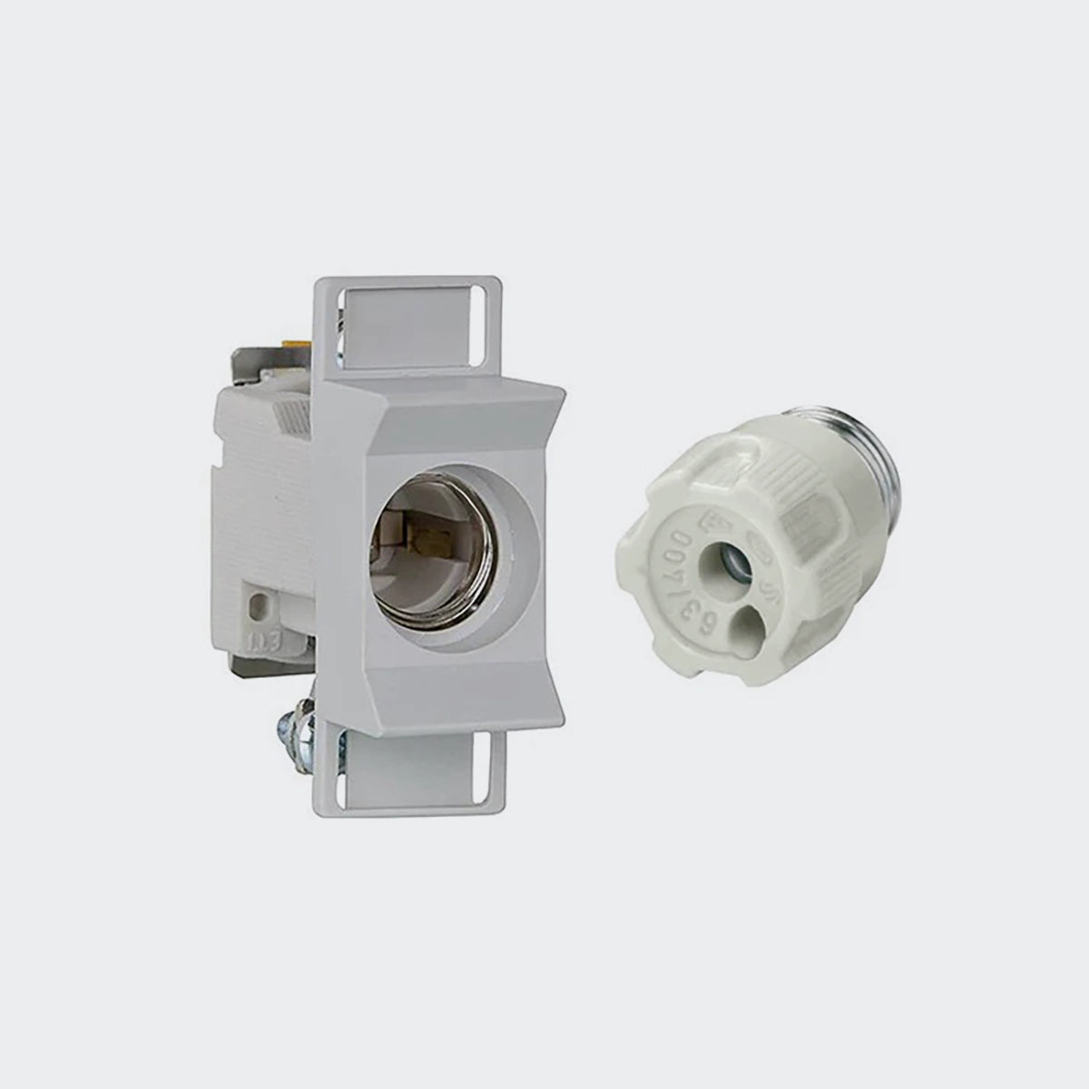 ETI 1pol. 63A Neozed Sicherungssockel + ETI Neozed Schraukappe