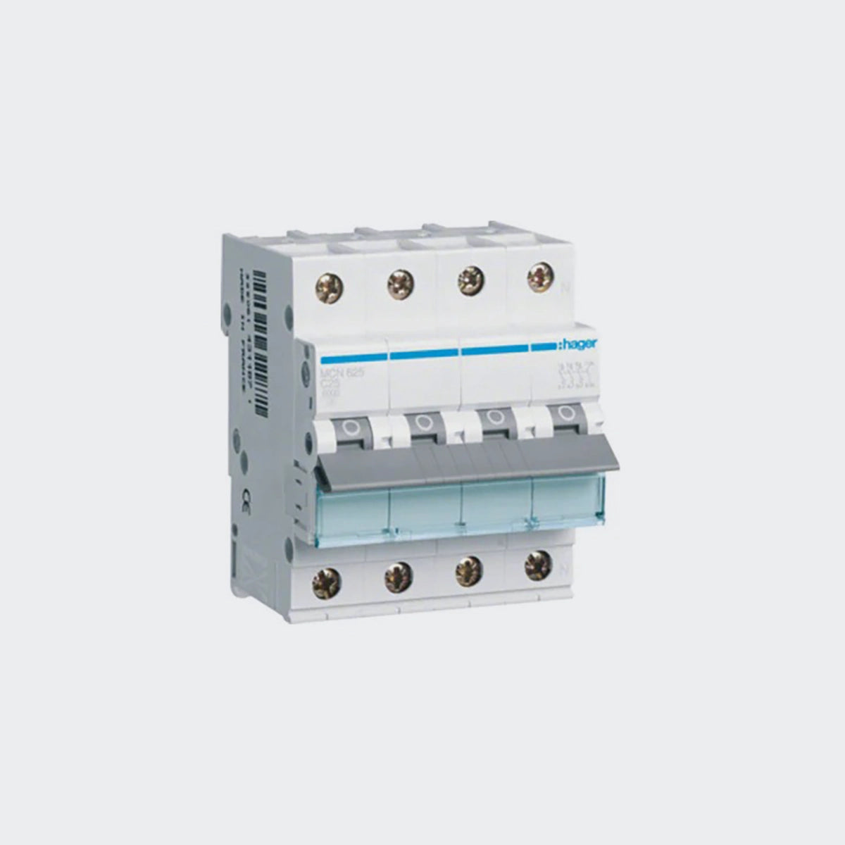 Hager MCN625 LS-Schalter 6KA,C,3+N,25A,anflanschbar