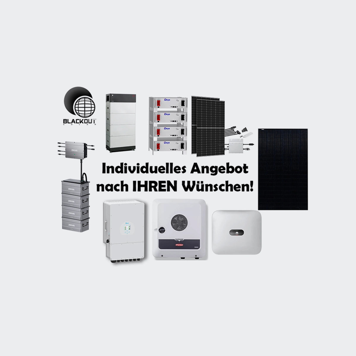 Individuelles Angebot nach Ihren Wünschen!