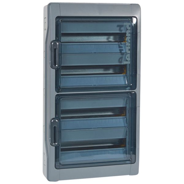 Legrand Feuchtraumverteiler Aufputz Plexo3 IP65- 4-reihig, 72Module