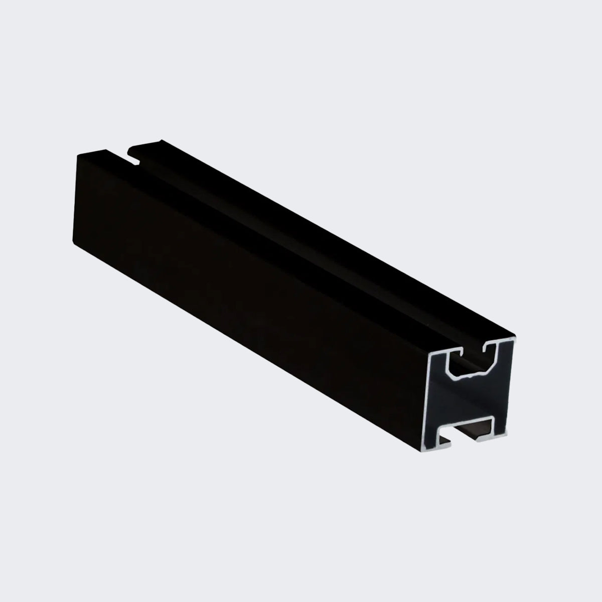 Montageset für Doppelstabmattenzaune 2 Module senkrechte Montage Photovoltaik Balkon - Zaun
