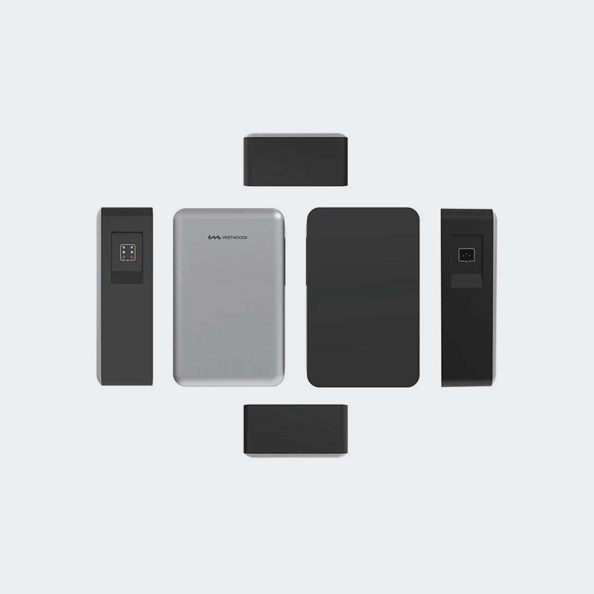 Vestwoods VE51100W 5,12kWh Photovoltaik Speicher Lifepo4 Akku IP65