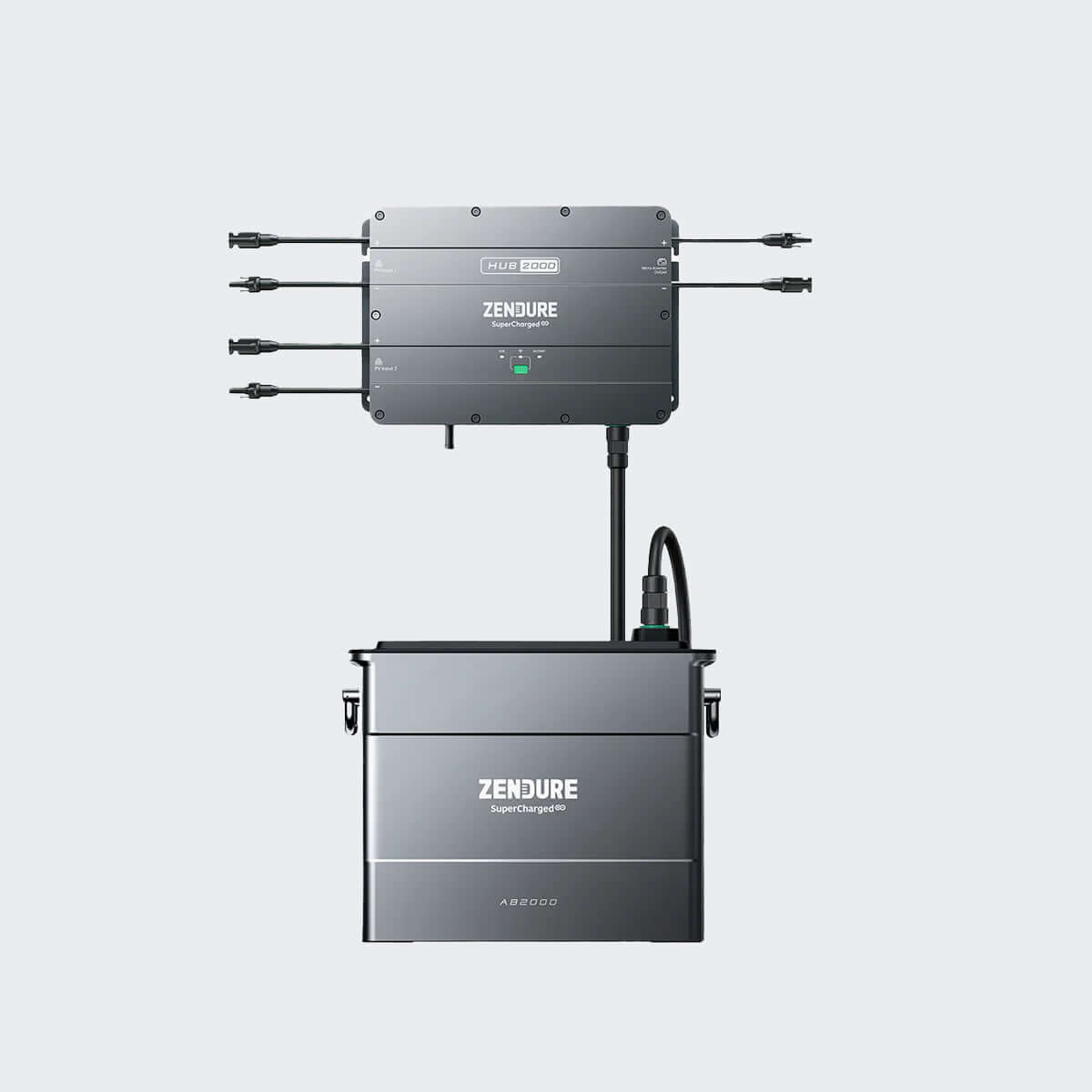 Zendure SolarFlow Set 1,92kWh - 7,68kWh Smart PV Hub 2000 (verschiedene Speichergrößen) für Balkonkraftwerke