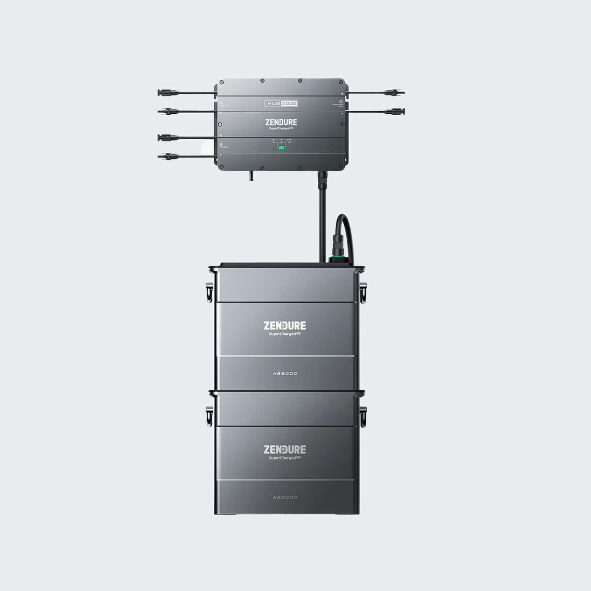 Zendure SolarFlow Set 1,92kWh - 7,68kWh Smart PV Hub 2000 (verschiedene Speichergrößen) für Balkonkraftwerke