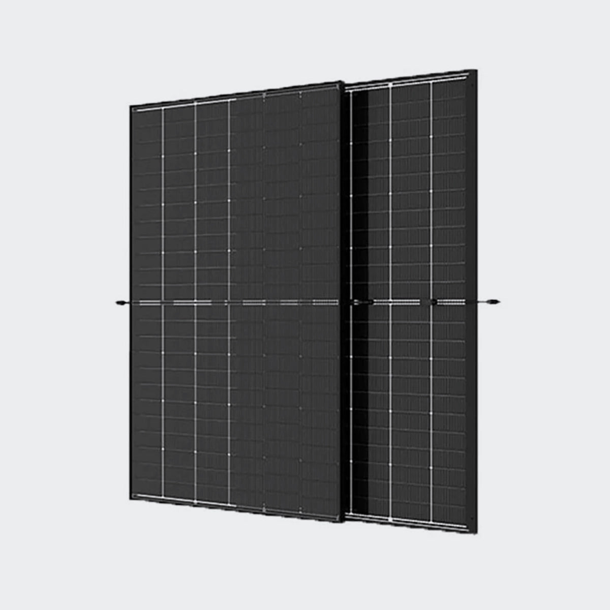 Balkonkraftwerk mit Hoymiles HMT-2250-6T + 6x Trina Solar Module mit 440W Glas Glas Bifazial
