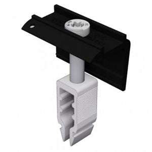 Schletter - Rapid16 Endklemme 30-40, Schwarz eloxiert