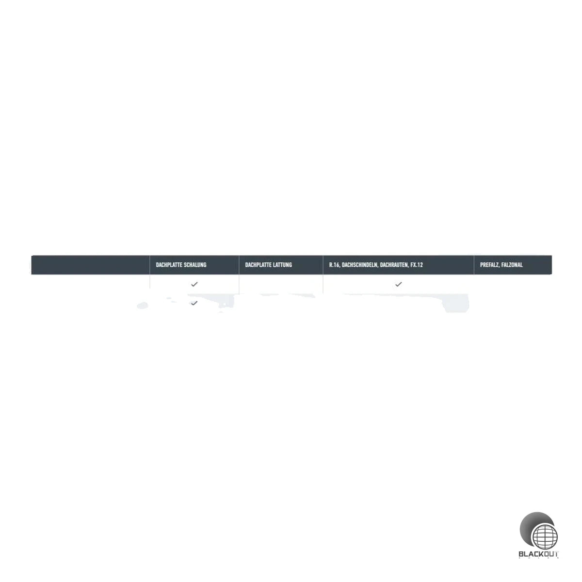Prefa Solarhalter PREFALZ vario ohne Kreuzverbinder Aluminium