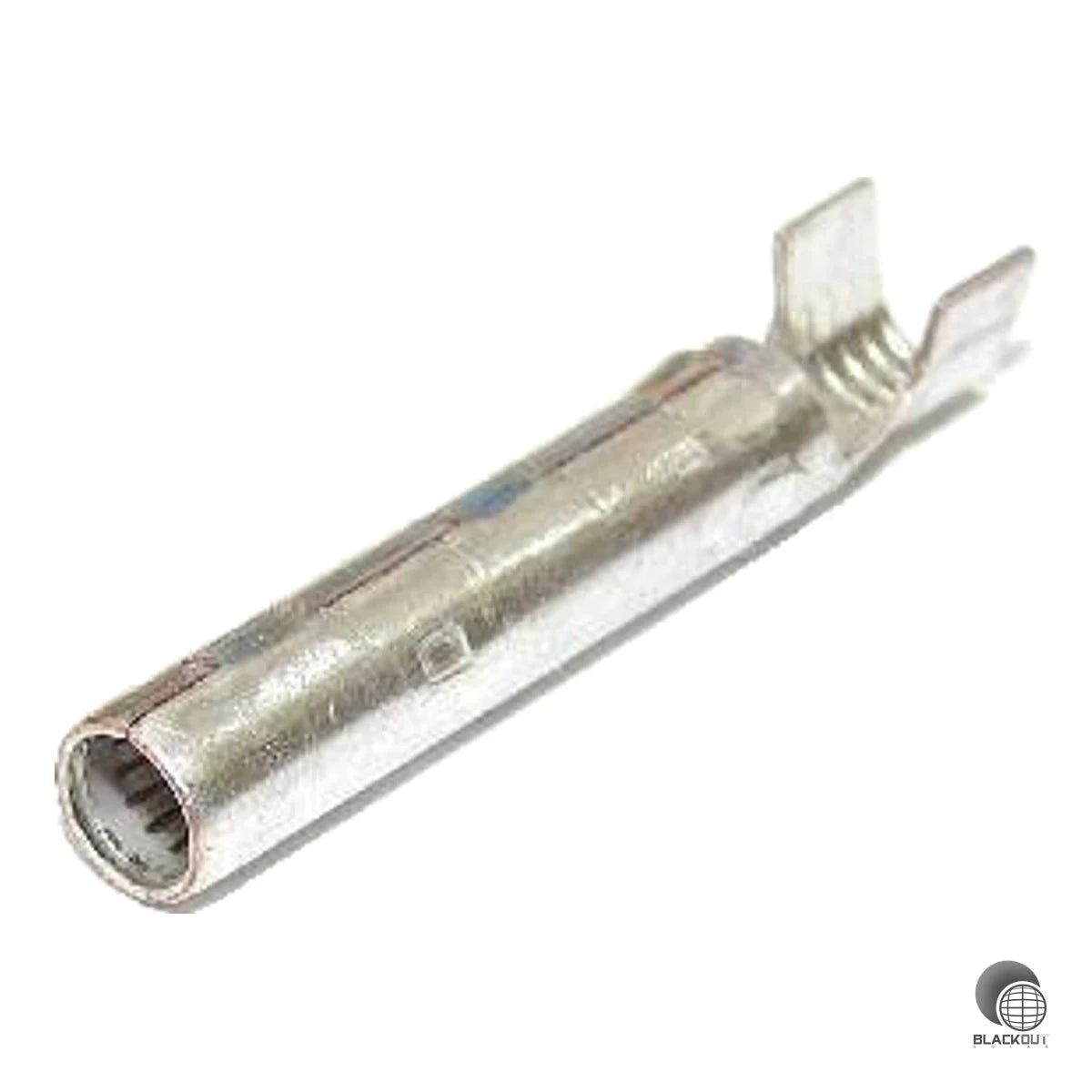 Original Stäubli Ersatz-Crimpkontakt für MC4-Buchsen, passend für Kabelquerschnitte 4–6 mm². Ermöglicht die schnelle Reparatur defekter MC4-Verbindungen direkt vor Ort.