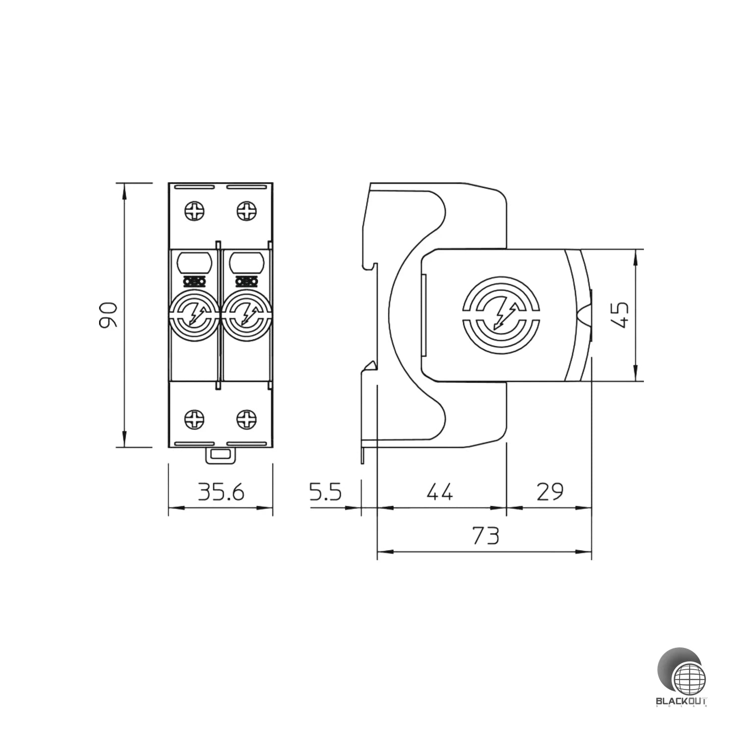OBO Bettermann SurgeController V20 Typ 2 zweipolig 280V