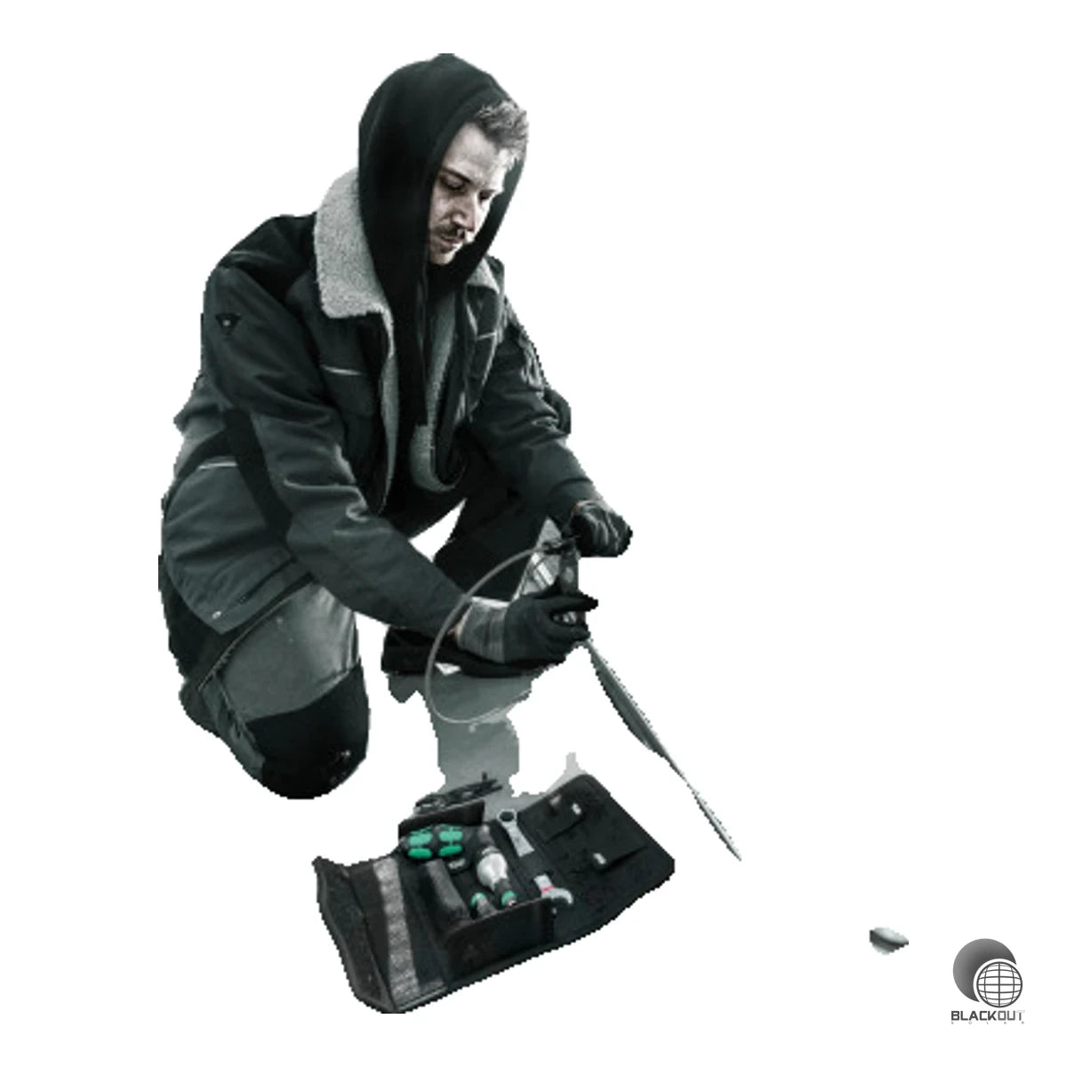 Wera 9524 Photovoltaik Montage-Werkzeugset 1 7-teilig