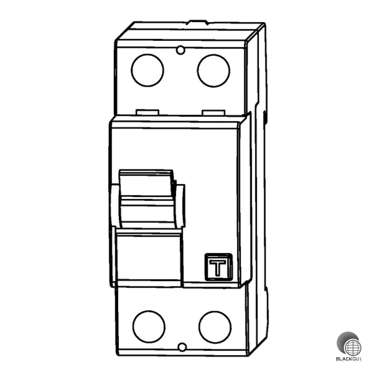 Doepke FI-Schutzschalter Typ B+ 2P 25A 0,3A PV