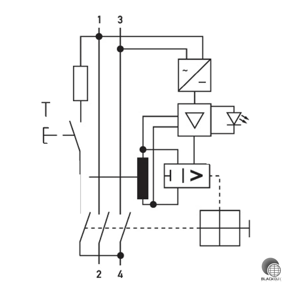 Doepke FI-Schutzschalter Typ B+ 40A 300mA 2-polig PV HD