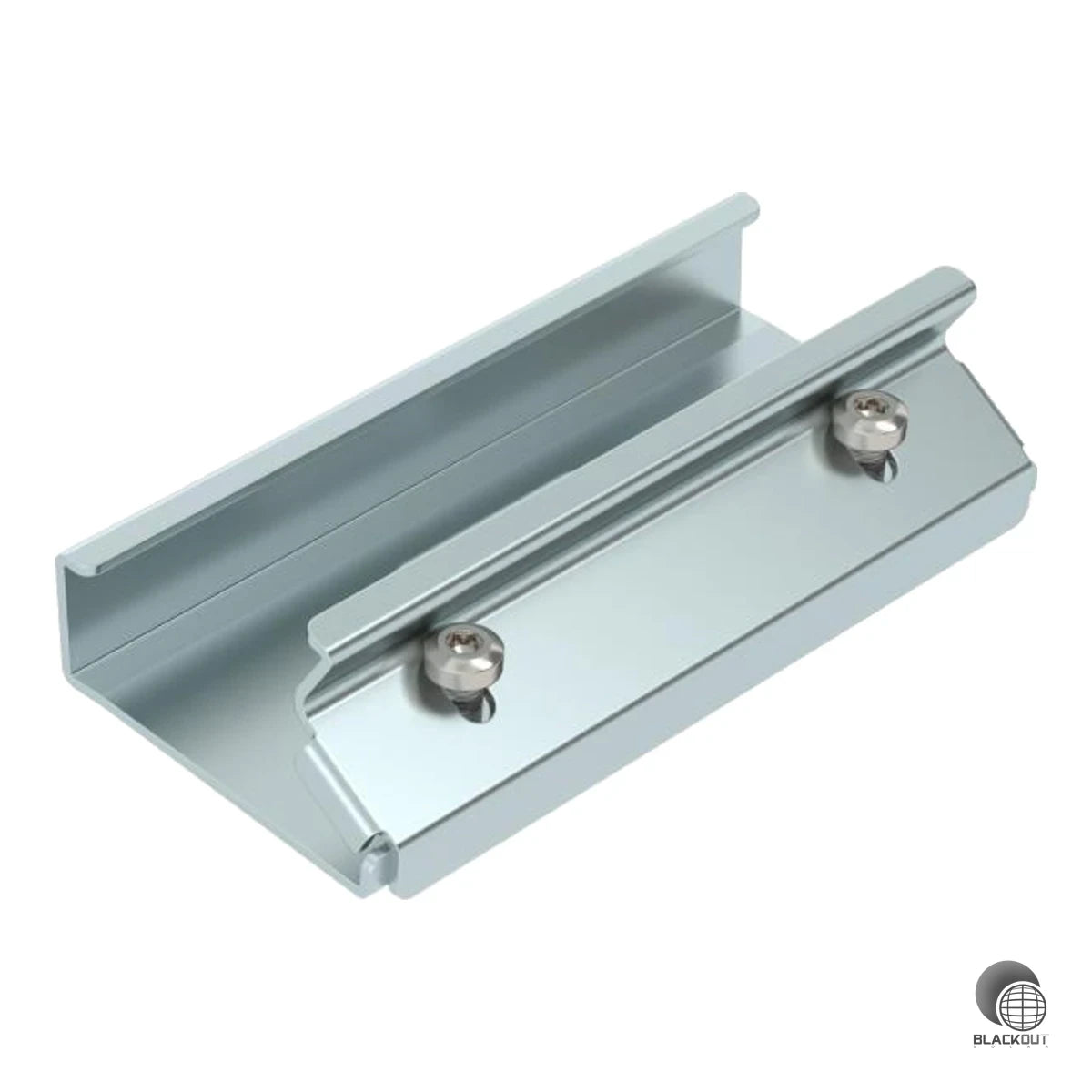 Stabiler Längsverbinder aus bandverzinktem Stahl für OBO Trägerprofile der TP-Serie. Schnelle Schraubmontage mit Torx 30 – keine Schweißarbeiten nötig.