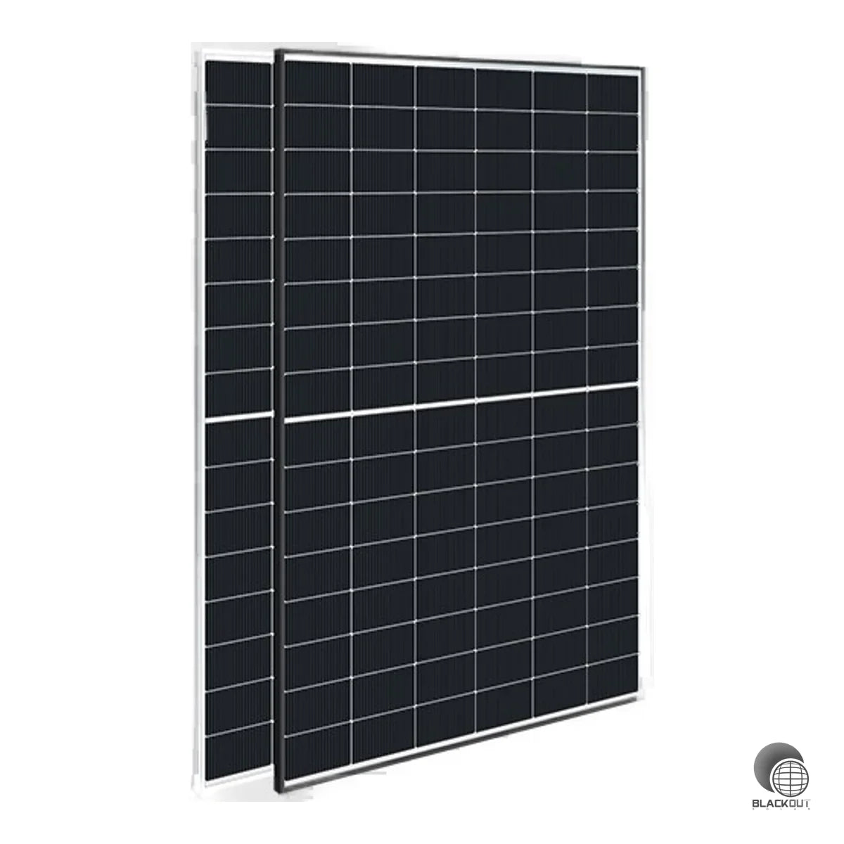 Bifaziales Glas-Glas-Solarmodul mit 460 W Nennleistung und 23,0 % Wirkungsgrad dank n-Typ TOPCon-Zelltechnologie. Kompaktes Format mit schwarzem Rahmen für ästhetische Dachinstallationen.