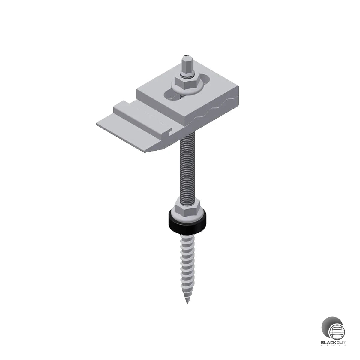 Schletter Stockschraube inkl. Aufsatzteil M10x200 5
