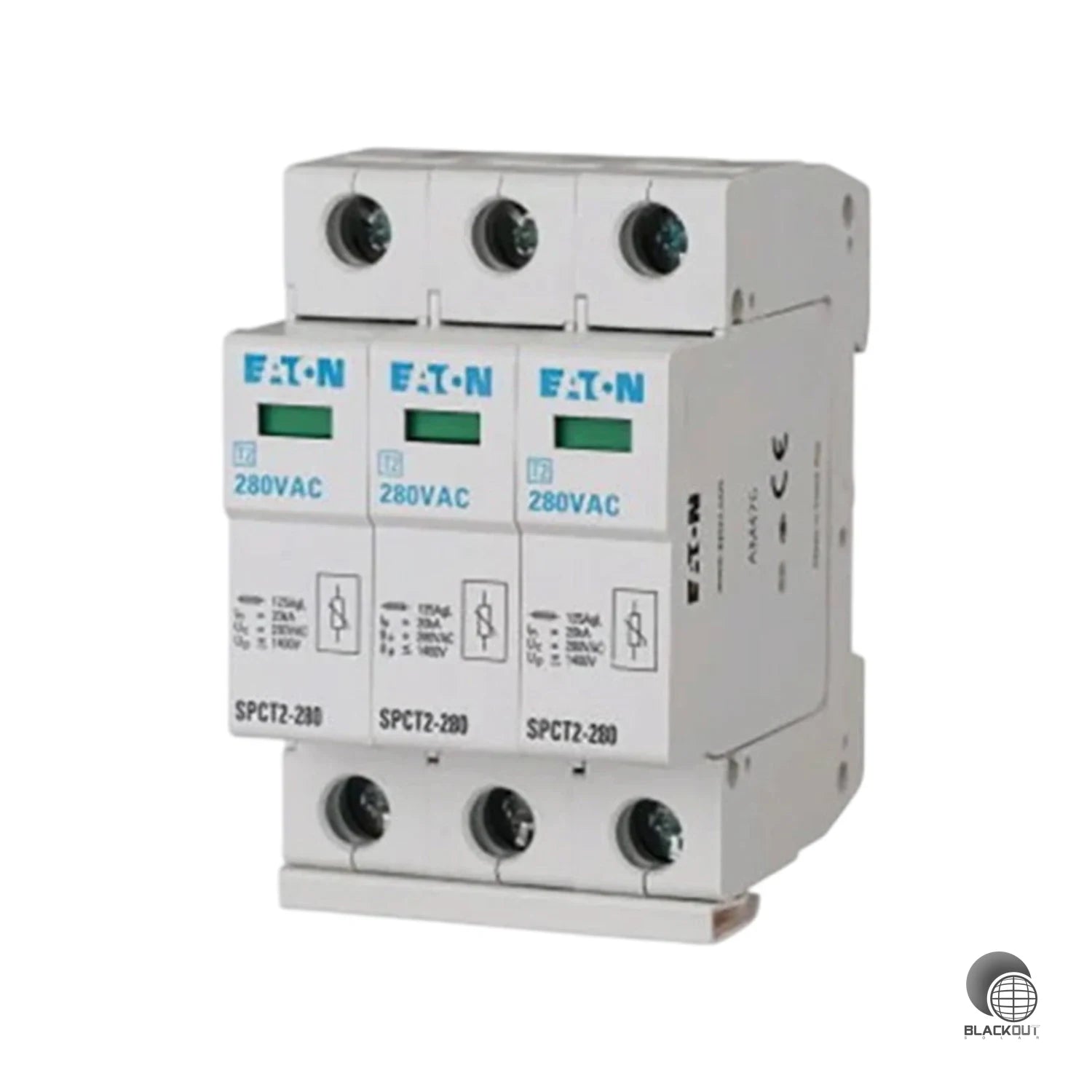 Eaton Überspannungsableiter steckbar, 3p, 280VAC, 3x20kA 1