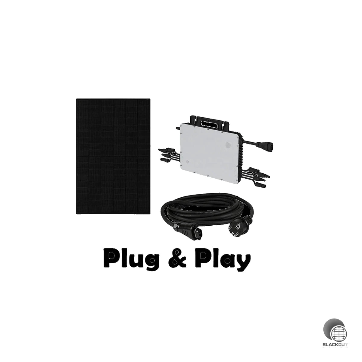 Balkonkraftwerk 1820W mit Hoymiles HMS-1600-4T 1