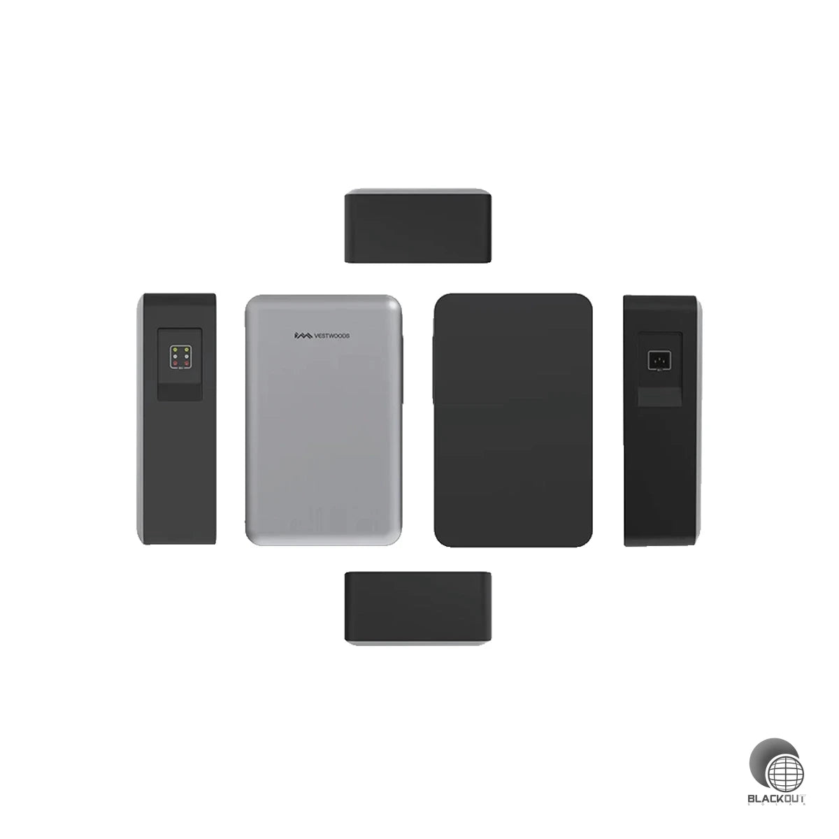 Vestwoods VE51200W 10,24kWh Photovoltaik Speicher Lifepo4 Akku IP65! 2