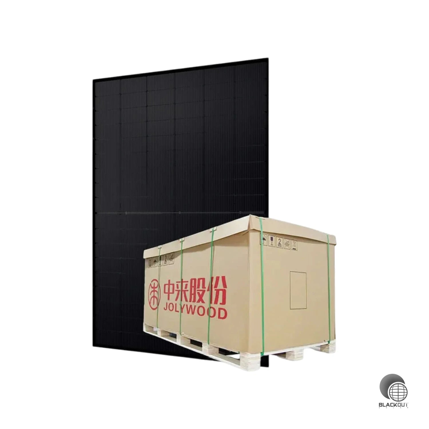 37stk. Jolywood Niwa JW-HD96N-R2/450 Wp N-Type TOPCon Glas-Glas Bifazial Fullblack 1