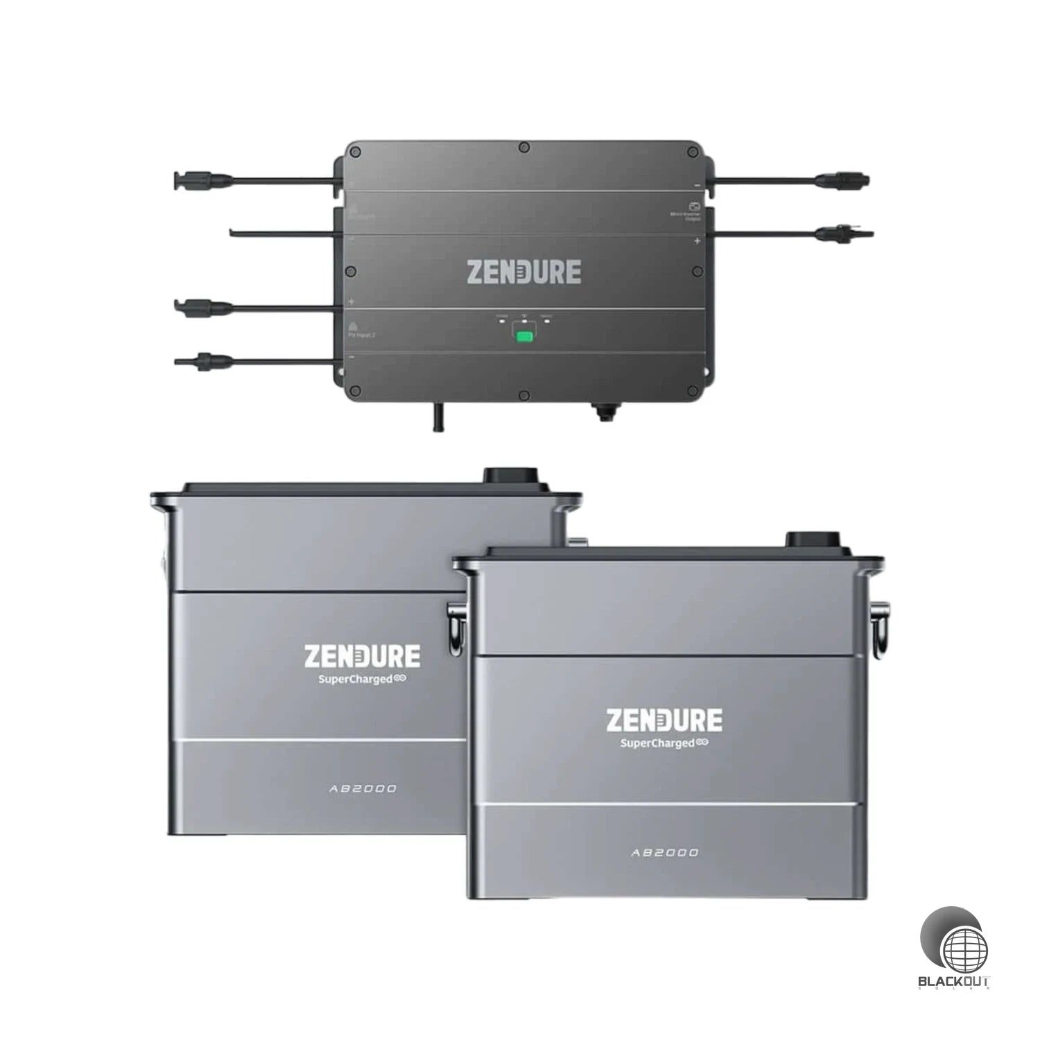 Zendure SolarFlow Set 1,92kWh - 7,68kWh Smart PV Hub 1200 (verschiedene Speichergrößen) für Balkonkraftwerke 2