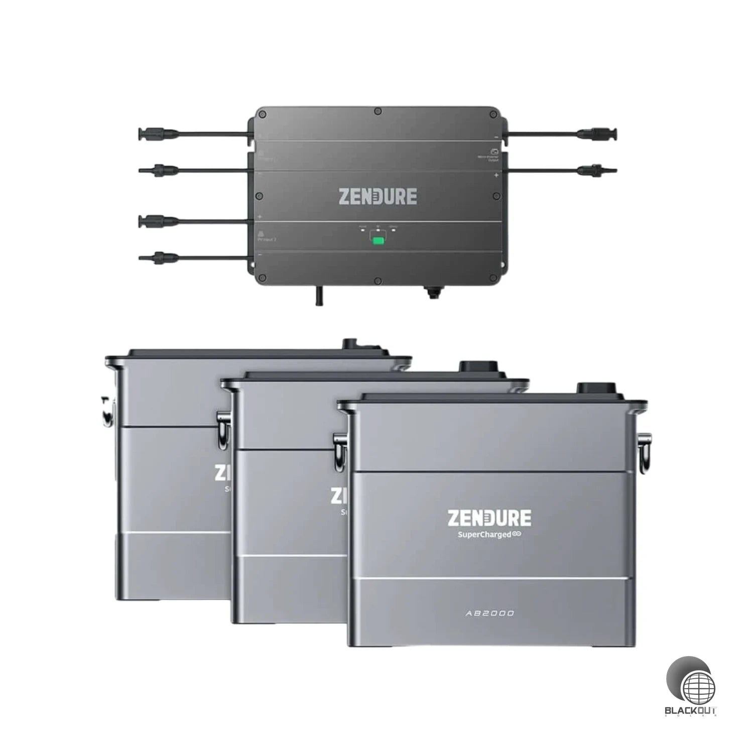 Zendure SolarFlow Set 1,92kWh - 7,68kWh Smart PV Hub 1200 (verschiedene Speichergrößen) für Balkonkraftwerke 3