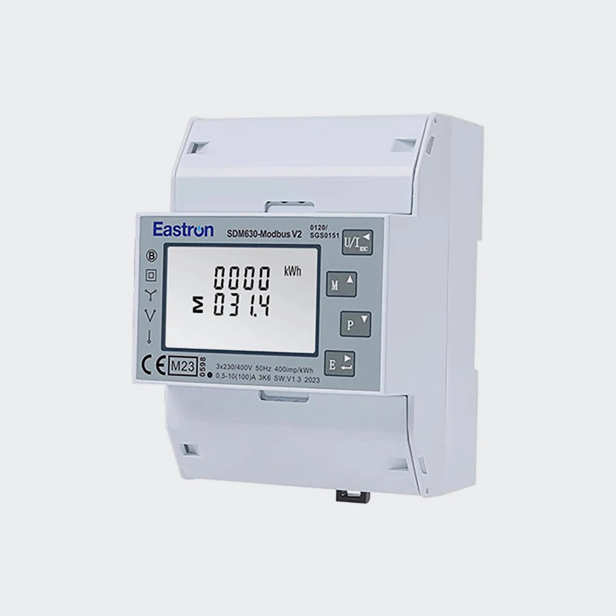 EASTRON SDM630 MODBUS-MID V2 Stromverbrauchsmesser (passend für Deye Wechselrichter) (B2B)