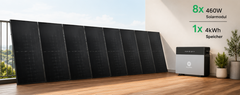 Hoymiles HiBattery 4020 X + Jolywood 460 W Full Black – Solar-Komplettset mit 4,02 kWh LiFePO₄ Speicher