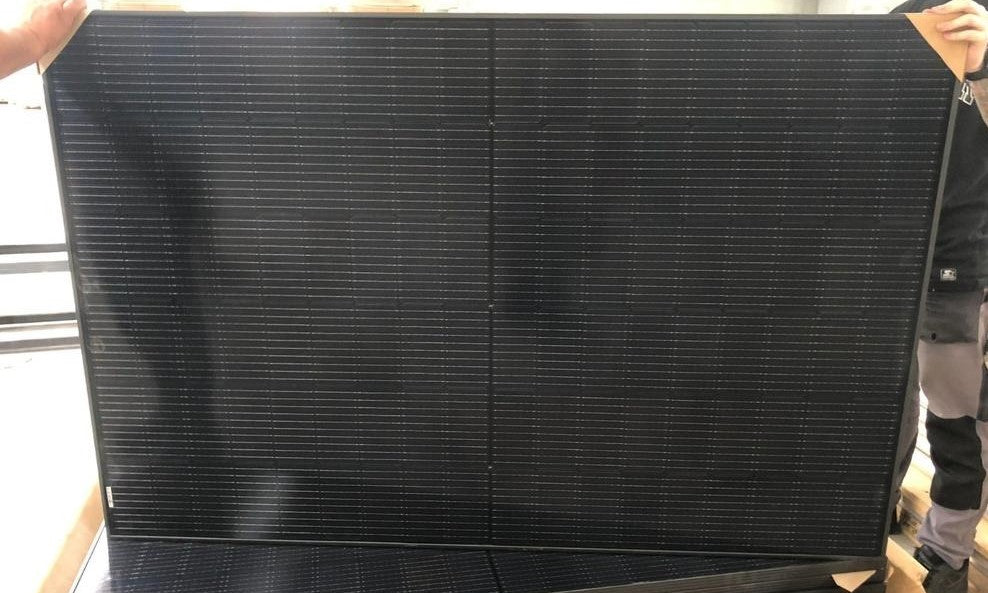 Palettenpreis 36 atück - SunproPower - 430Watt (Glas Glas full black) Leistungsstarkes PV-Modul - biphasial