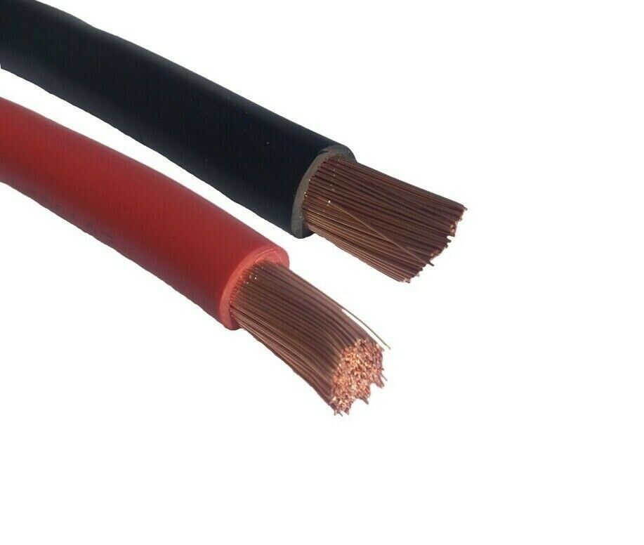 Kabel Batteriekabel H07V-K Rot/Schwarz 25mm²